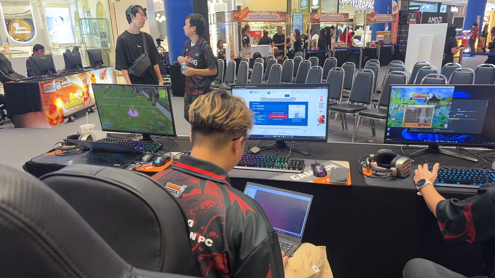 M Space main booth