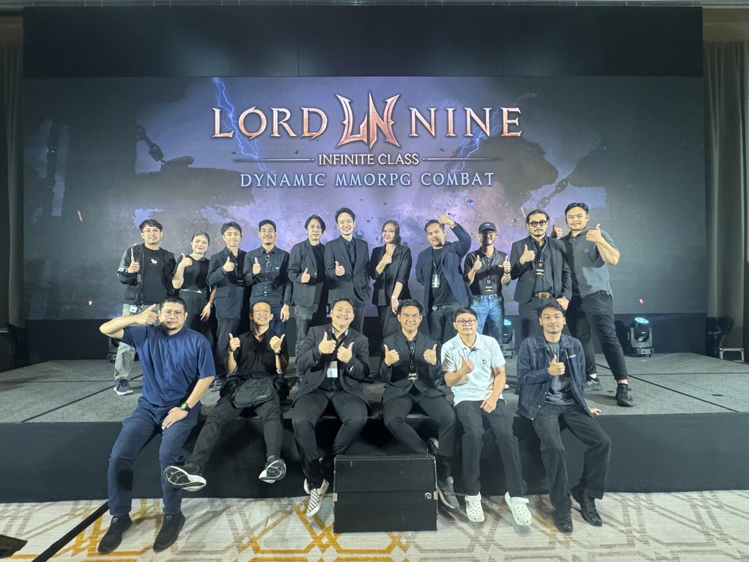 LN Technology team on stage